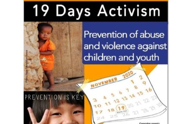 Campania 19 Zile de prevenire a abuzurilor și violențelor asupra copiilor și tinerilor 2020